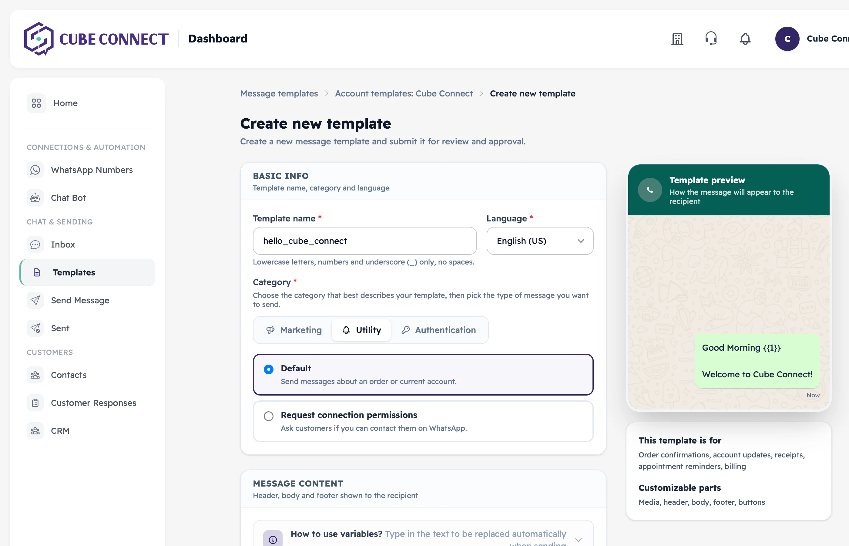 Template Management
